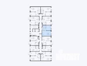 1-к квартира, вторичка, 42м2, 5/12 этаж