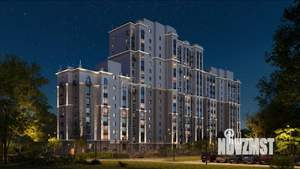 1-к квартира, строящийся дом, 26м2, 2/15 этаж