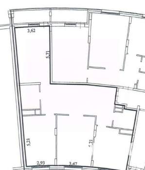 3-к квартира, вторичка, 104м2, 17/25 этаж