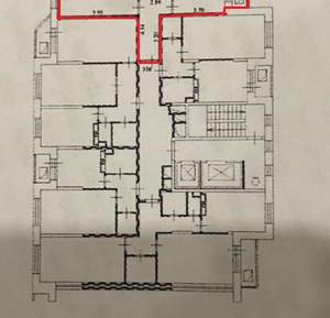 1-к квартира, вторичка, 40м2, 14/17 этаж