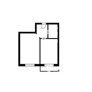 1-к квартира, вторичка, 45м2, 2/25 этаж