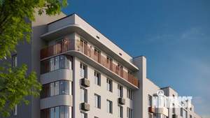 2-к квартира, строящийся дом, 51м2, 6/9 этаж