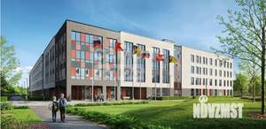 3-к квартира, строящийся дом, 52м2, 2/12 этаж