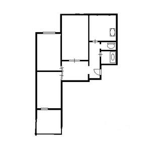 3-к квартира, вторичка, 75м2, 1/16 этаж