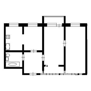 3-к квартира, вторичка, 57м2, 8/9 этаж