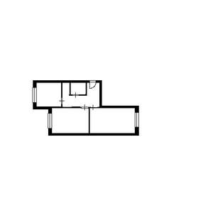 2-к квартира, вторичка, 60м2, 9/25 этаж