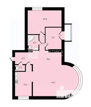 3-к квартира, вторичка, 138м2, 7/8 этаж