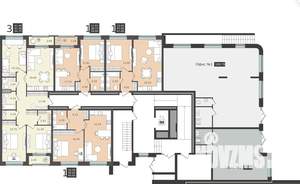 1-к квартира, строящийся дом, 50м2, 1/5 этаж