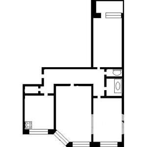 3-к квартира, вторичка, 72м2, 17/17 этаж