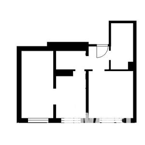 1-к квартира, вторичка, 40м2, 4/8 этаж