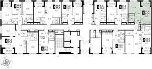 1-к квартира, вторичка, 37м2, 1/17 этаж