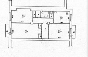 2-к квартира, вторичка, 49м2, 3/5 этаж