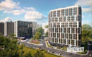 2-к квартира, строящийся дом, 49м2, 3/21 этаж