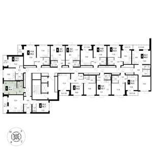 Студия квартира, вторичка, 19м2, 10/16 этаж