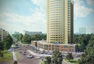 1-к квартира, вторичка, 57м2, 3/26 этаж