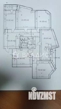 5-к квартира, вторичка, 158м2, 1/17 этаж
