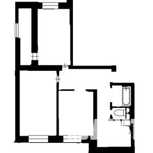 3-к квартира, вторичка, 71м2, 6/9 этаж