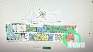 2-к квартира, вторичка, 46м2, 6/17 этаж