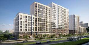 3-к квартира, вторичка, 70м2, 6/17 этаж