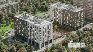 2-к квартира, строящийся дом, 61м2, 4/8 этаж