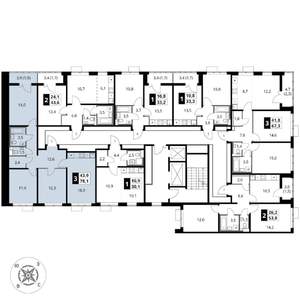 3-к квартира, вторичка, 78м2, 9/17 этаж