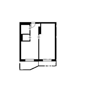 1-к квартира, вторичка, 32м2, 8/17 этаж