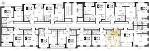 1-к квартира, вторичка, 24м2, 17/17 этаж