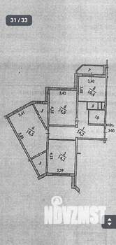 3-к квартира, вторичка, 83м2, 20/25 этаж