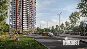 1-к квартира, строящийся дом, 39м2, 10/20 этаж
