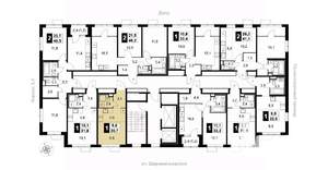 1-к квартира, вторичка, 21м2, 2/6 этаж