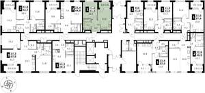 1-к квартира, вторичка, 33м2, 1/17 этаж