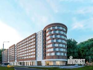 2-к квартира, строящийся дом, 34м2, 6/8 этаж