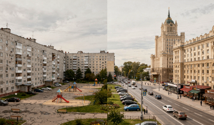 Чем спальные районы Подмосковья отличаются от центра Москвы